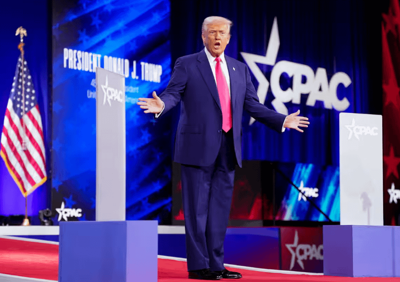 resident Donald Trump delivered a speech